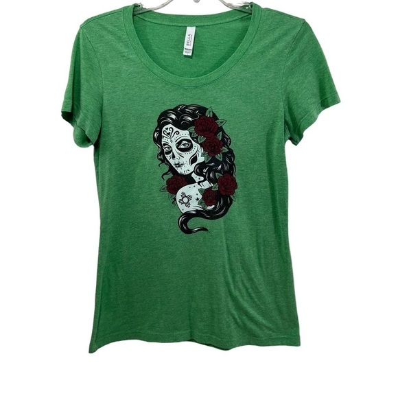 𝅺LA Muerta Women's Short Sleeve Tee - Picture 1 of 8
